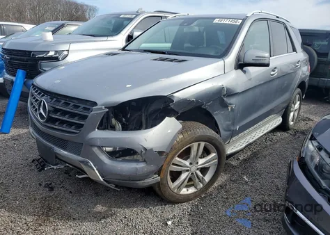 2015 Mercedes-Benz Ml 350 4Matic из США, поврежденный, VIN 4JGDA5HB9FA541614
